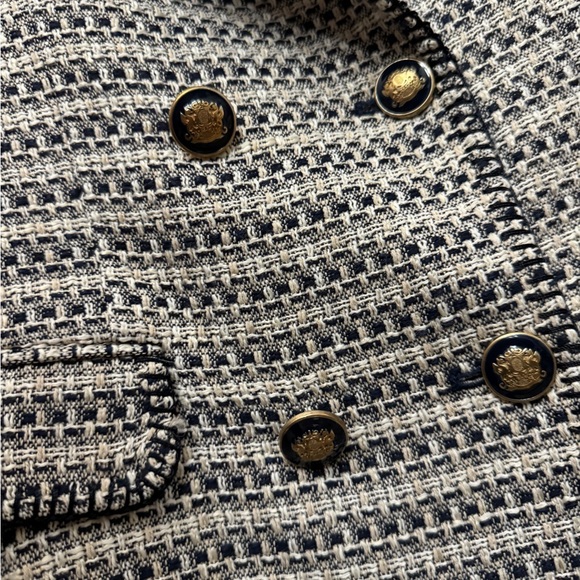 Textured tweed blazer jacket - Picture 3 of 5